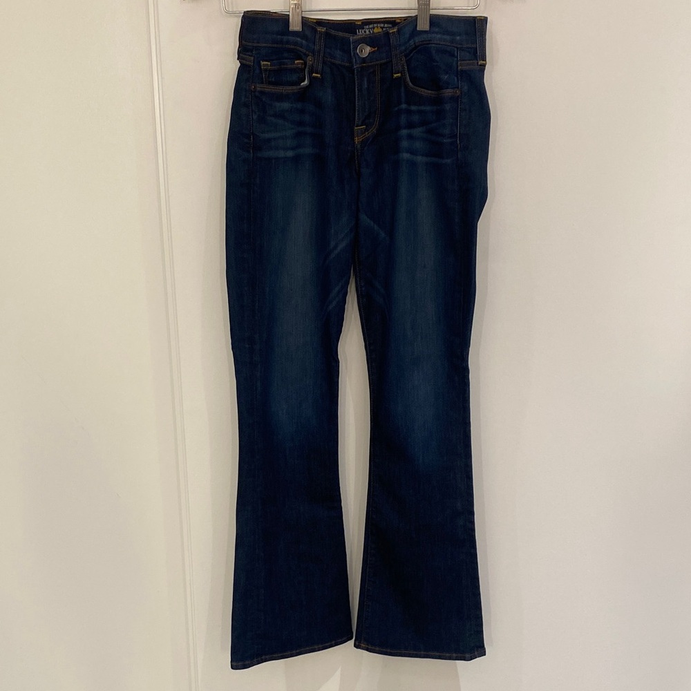 GUC Lucky Brand “Sophia” Boot Cut Jeans Size 0/25.